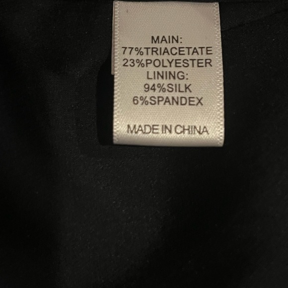 ST. JOHN BLACK COCKTAIL DRESS - Picture 9 of 10